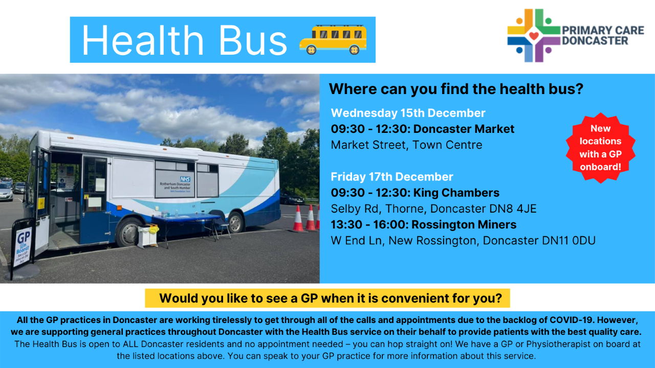Doncaster Health Bus